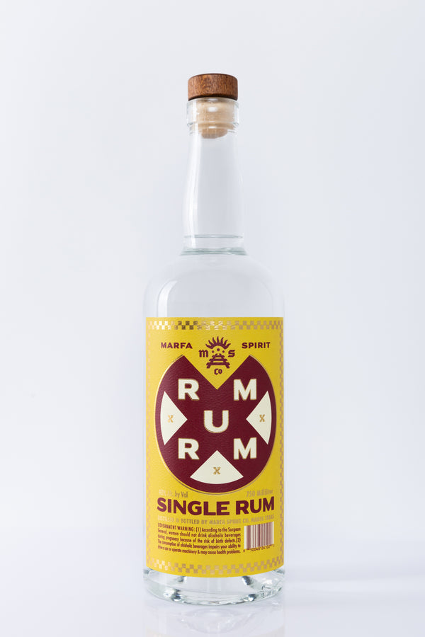 Marfa Spirit Co. Single Rum