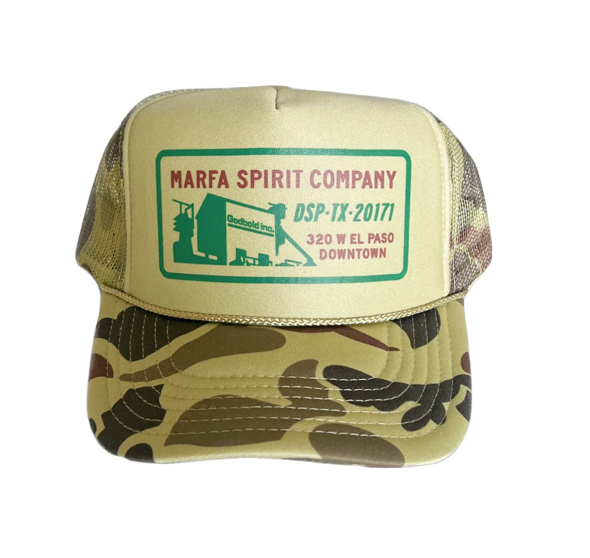 Hat: Green Camo